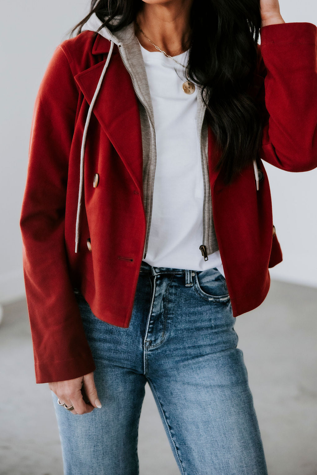 image of Constance Twofer Crop Jacket