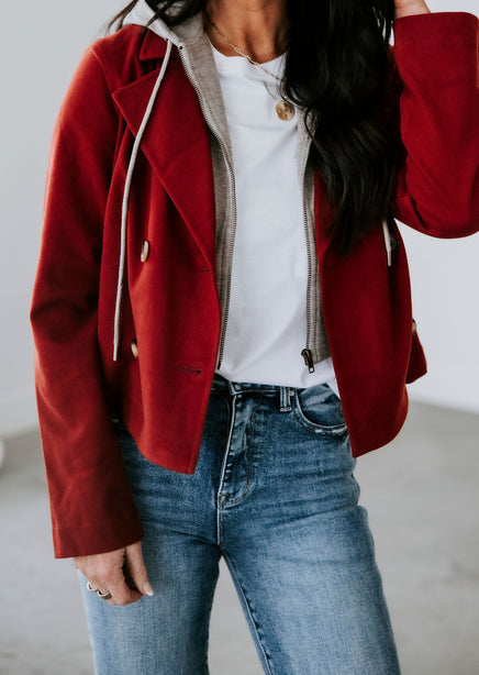 Constance Twofer Crop Jacket product view