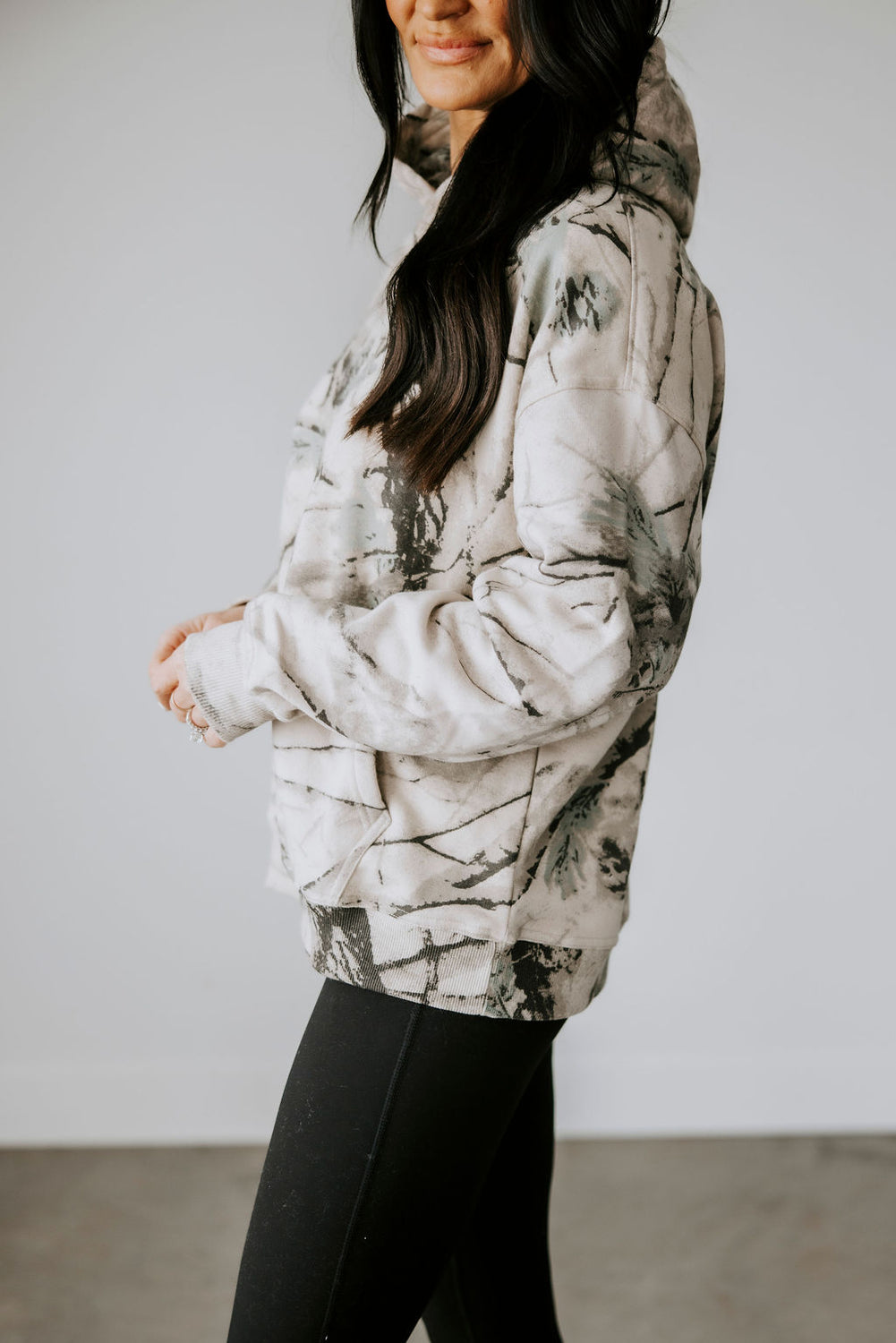 Mist Dune Camo Hoodie by Lily & Lottie