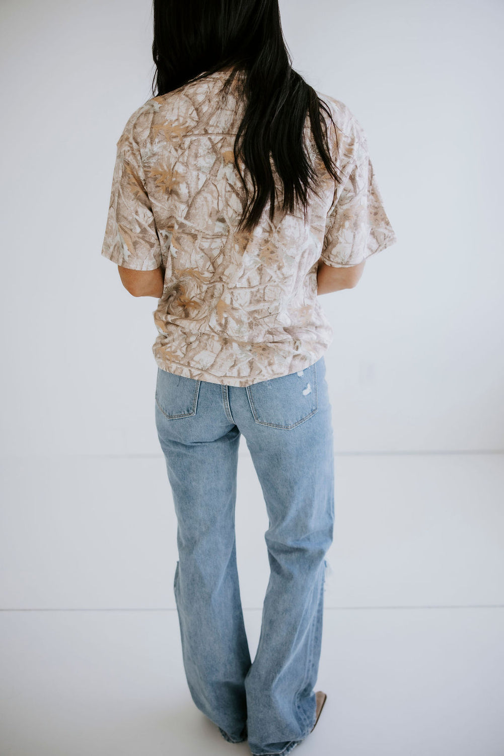 Camo Crew T-Shirt by Lily & Lottie