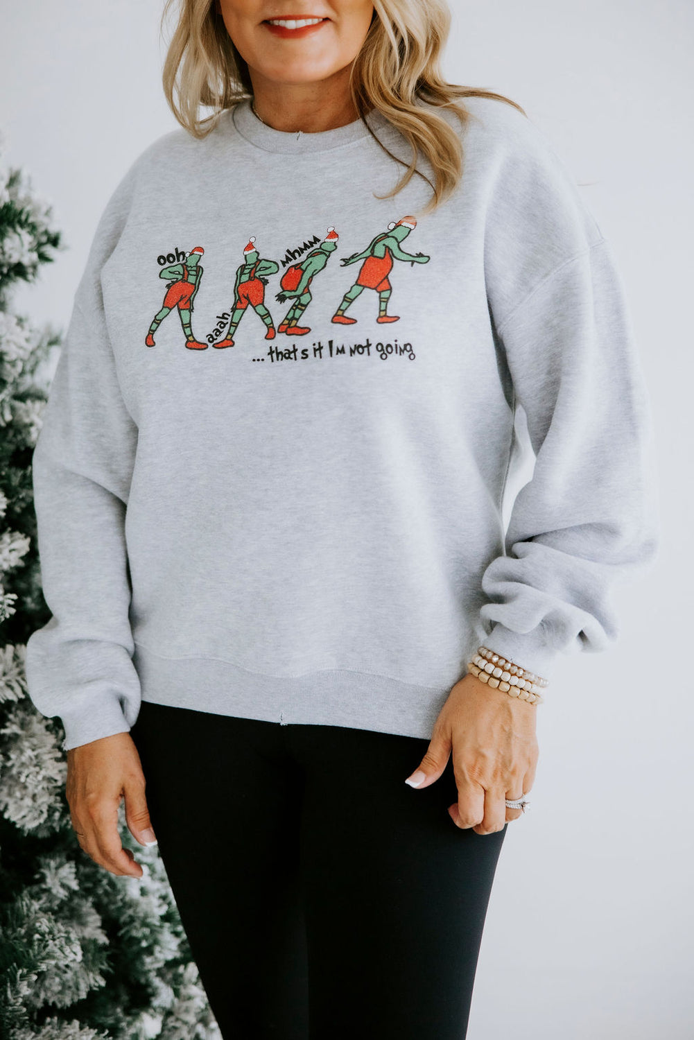 That's It I'm Not Going Grinch Graphic Crew