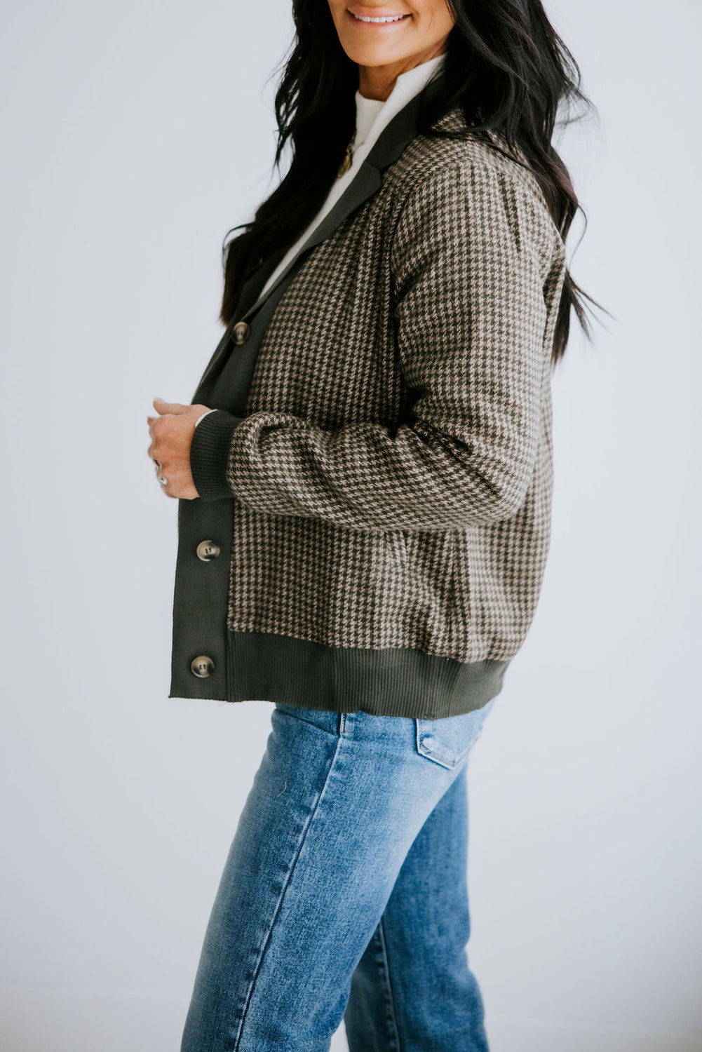Walter Tweed Cardigan