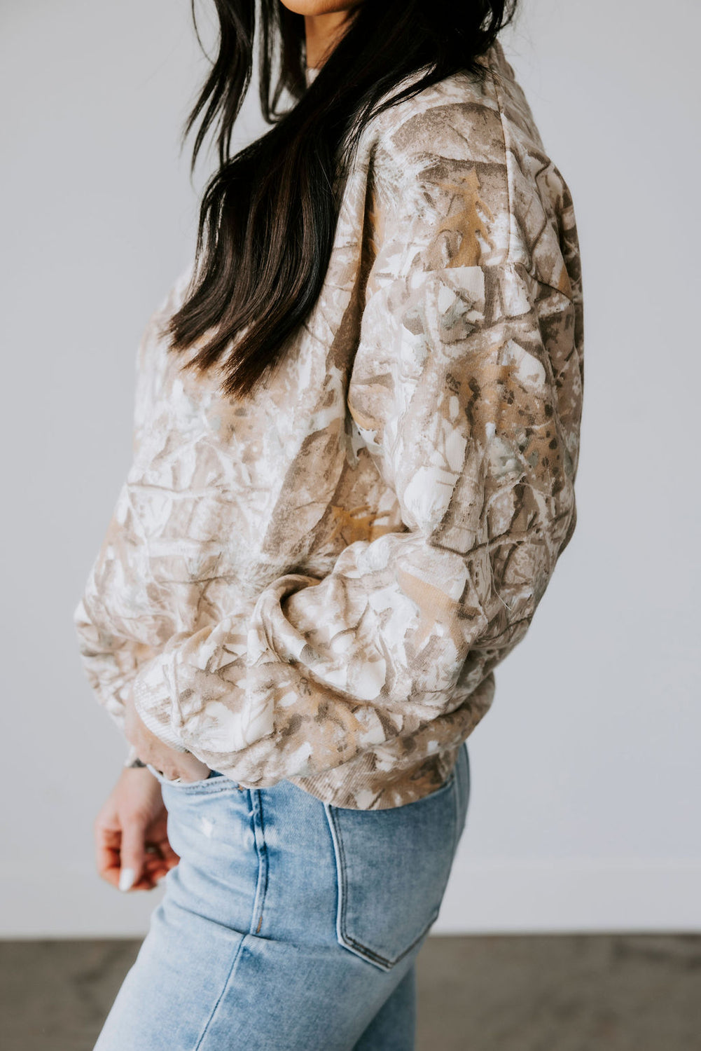 Buttercream Camo Crew by Lily & Lottie