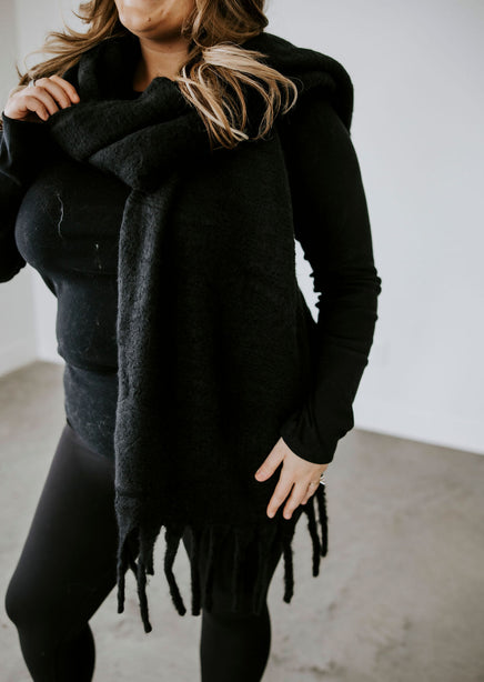 Braided Tassel Scarf product view