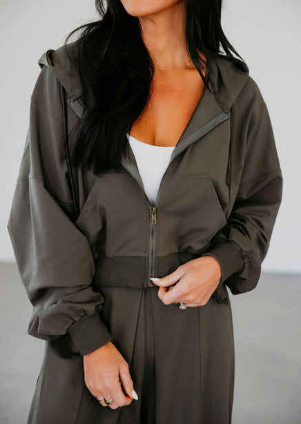 Lindah Hooded Zip Jacket product view