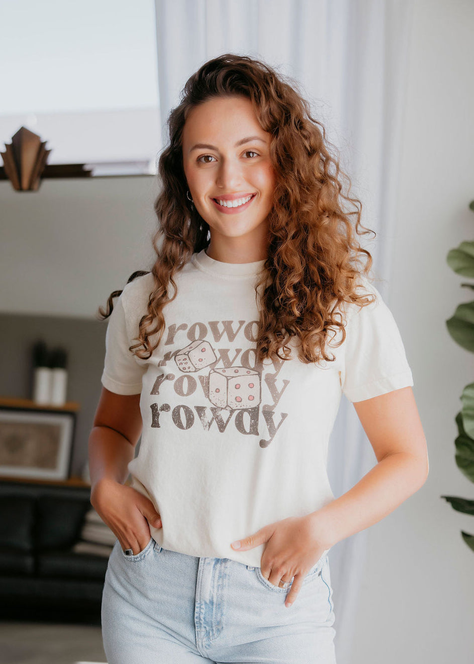 image of Rowdy Dice Graphic Tee