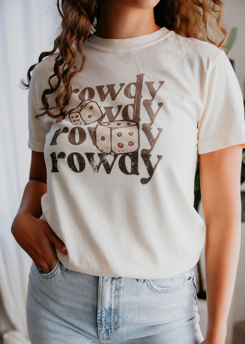 Rowdy Dice Graphic Tee