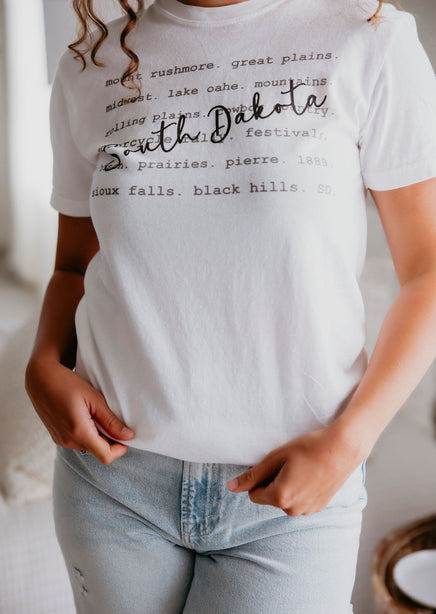 South Dakota Graphic Tee product view