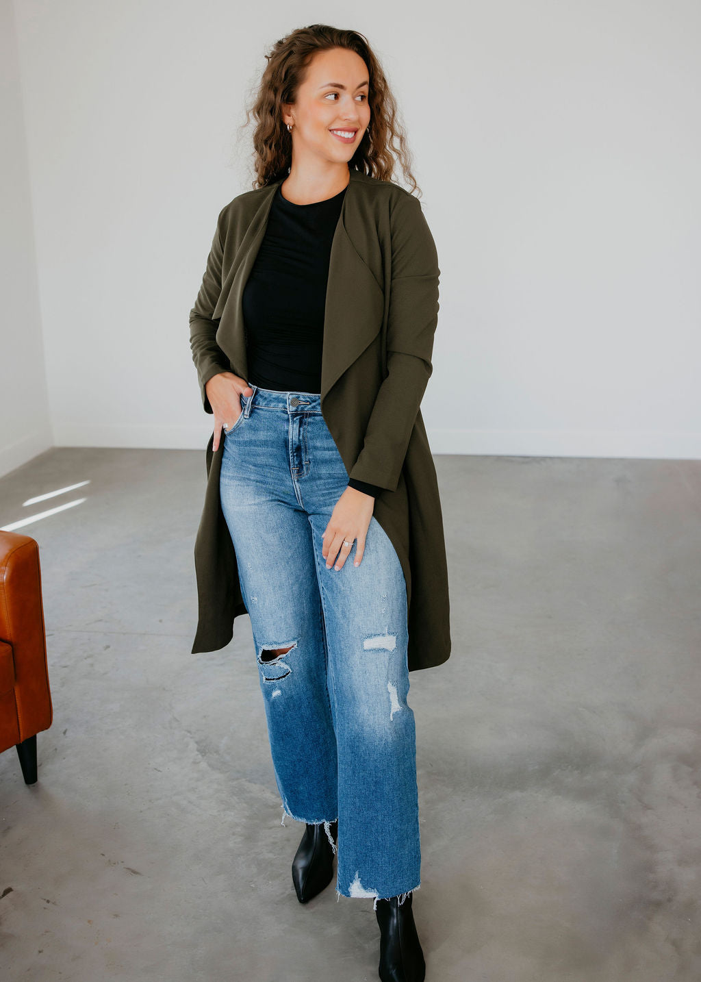 Rosalie Open Front Jacket