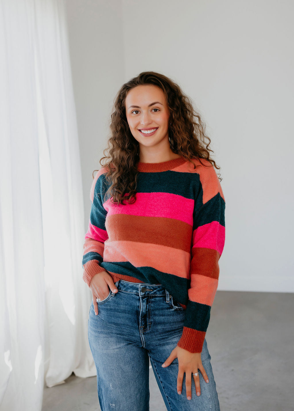 Sherry Stripe Sweater
