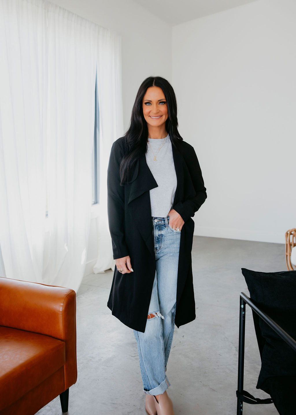 Rosalie Open Front Jacket