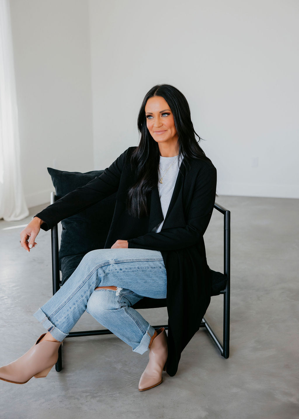 Rosalie Open Front Jacket