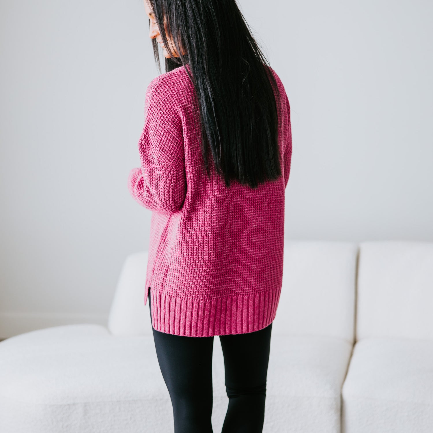 Mikah Waffle Knit Sweater