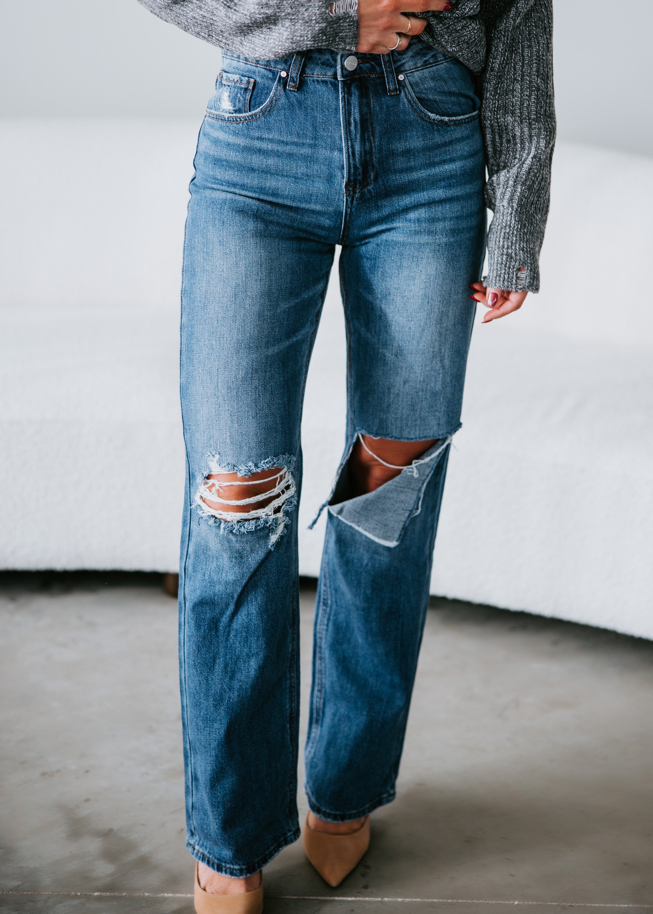 image of Dannie High Rise Jeans