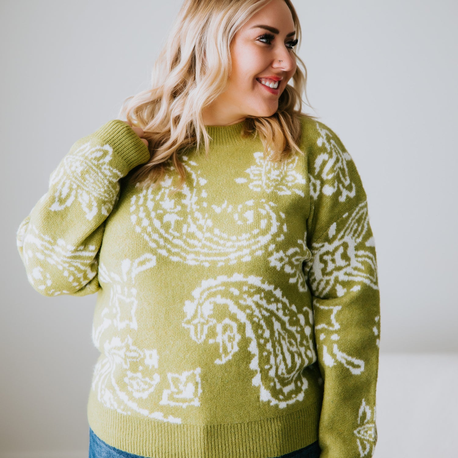 Lachlan Paisley Sweater