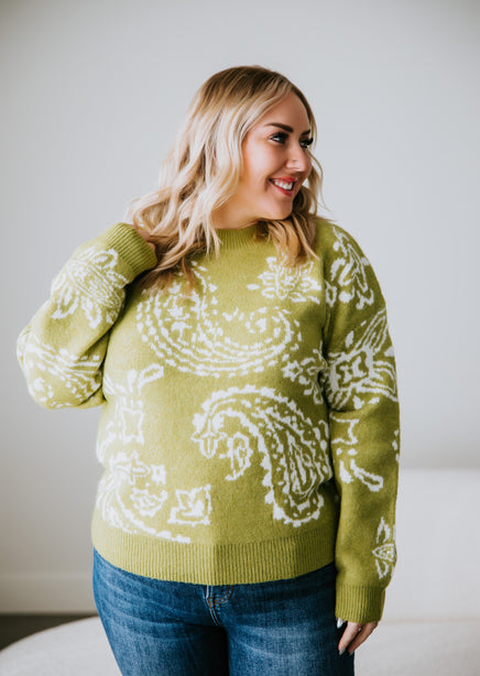 Lachlan Paisley Sweater