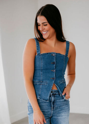 Renley Denim Tank