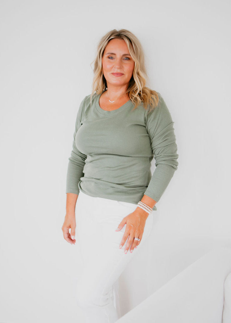 Kyra Long Sleeve Top by Lily & Lottie