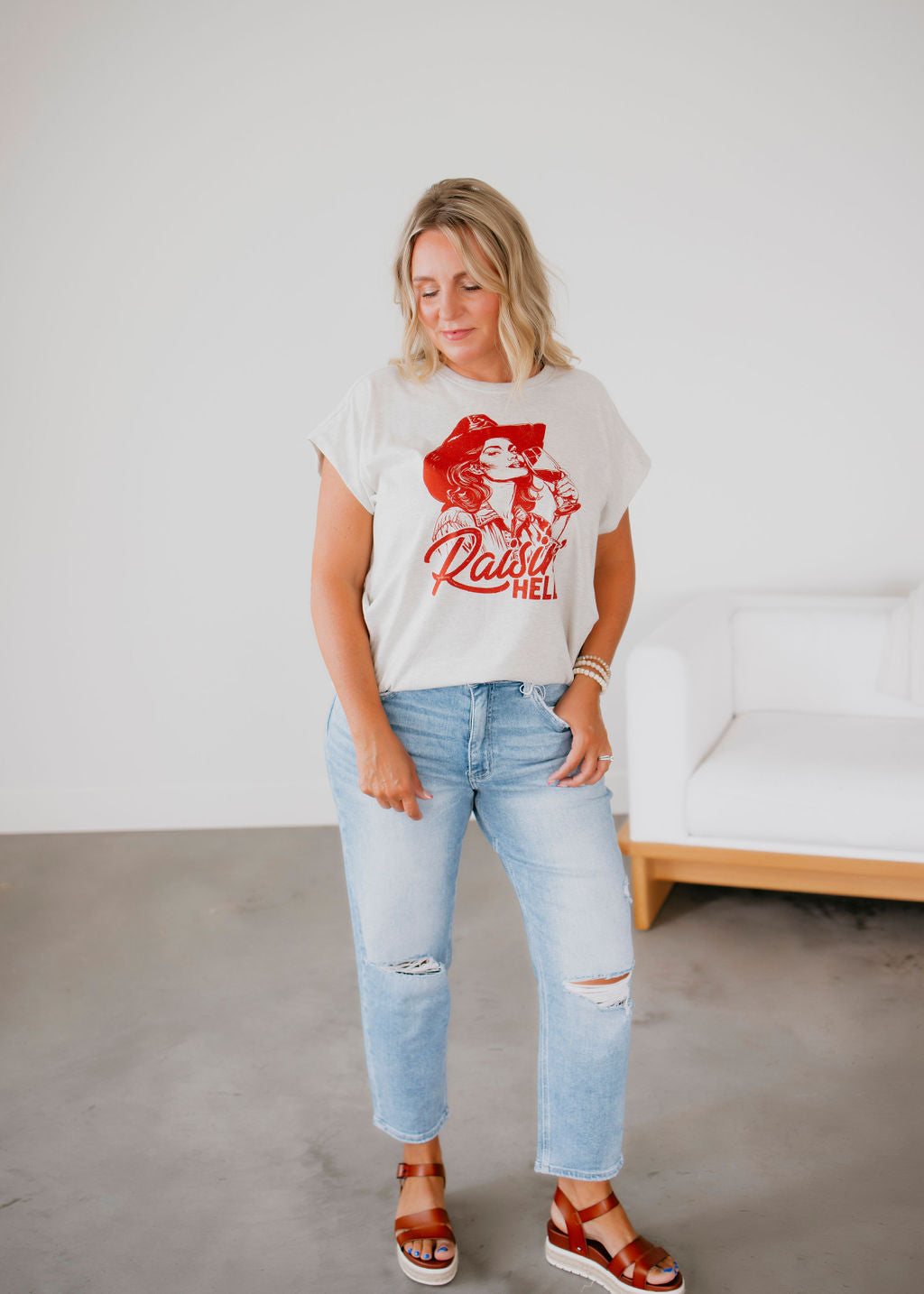 Raisin' Hell Graphic Tee