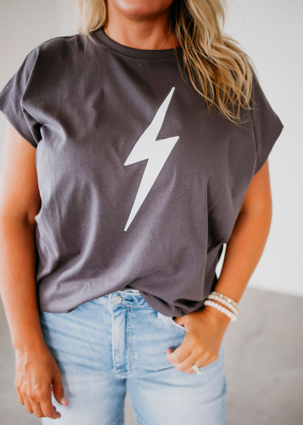 Lightning Bolt Muscle Tee