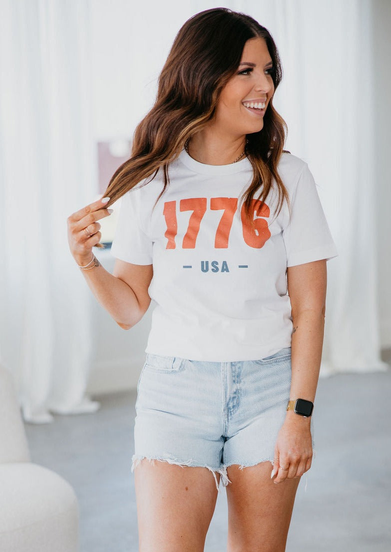 image of 1776 USA Graphic Tee