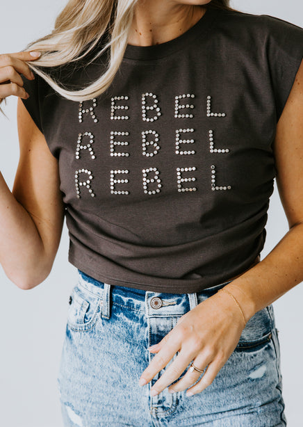 Rebel Graphic Muscle Tee