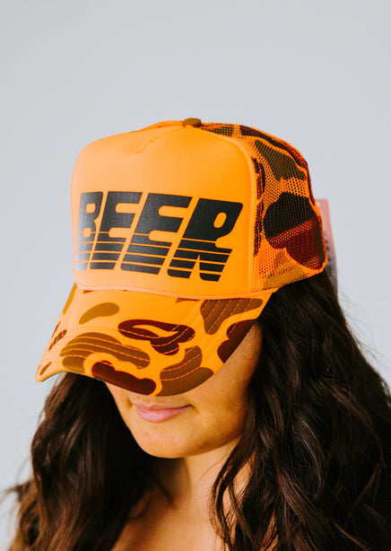 Beer Camo Hat