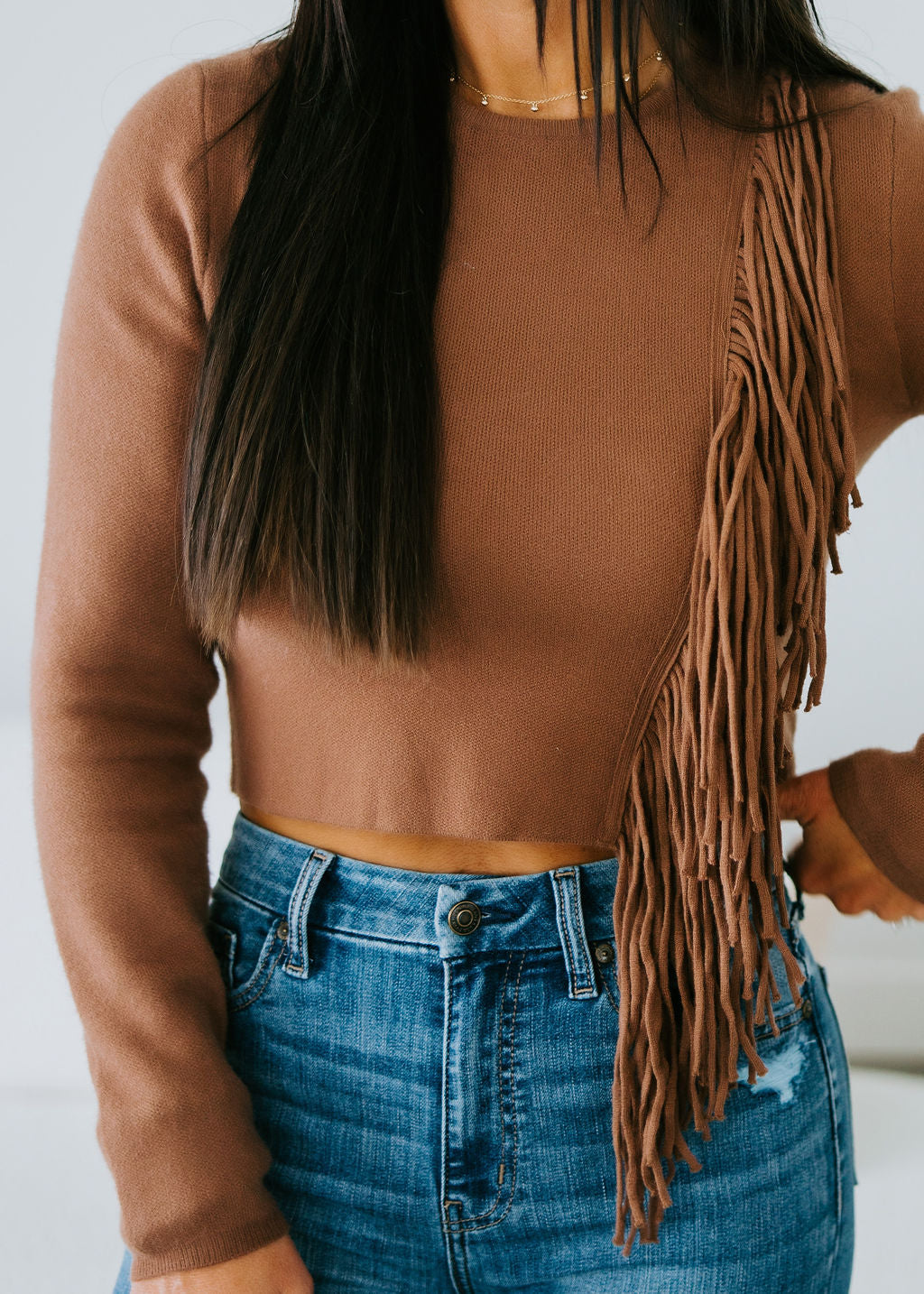 Kleesi Fringe Top