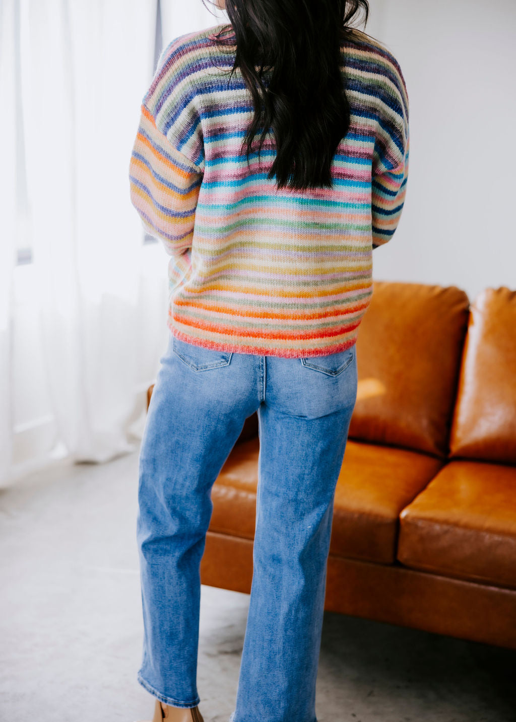 Iris Striped Knit Sweater