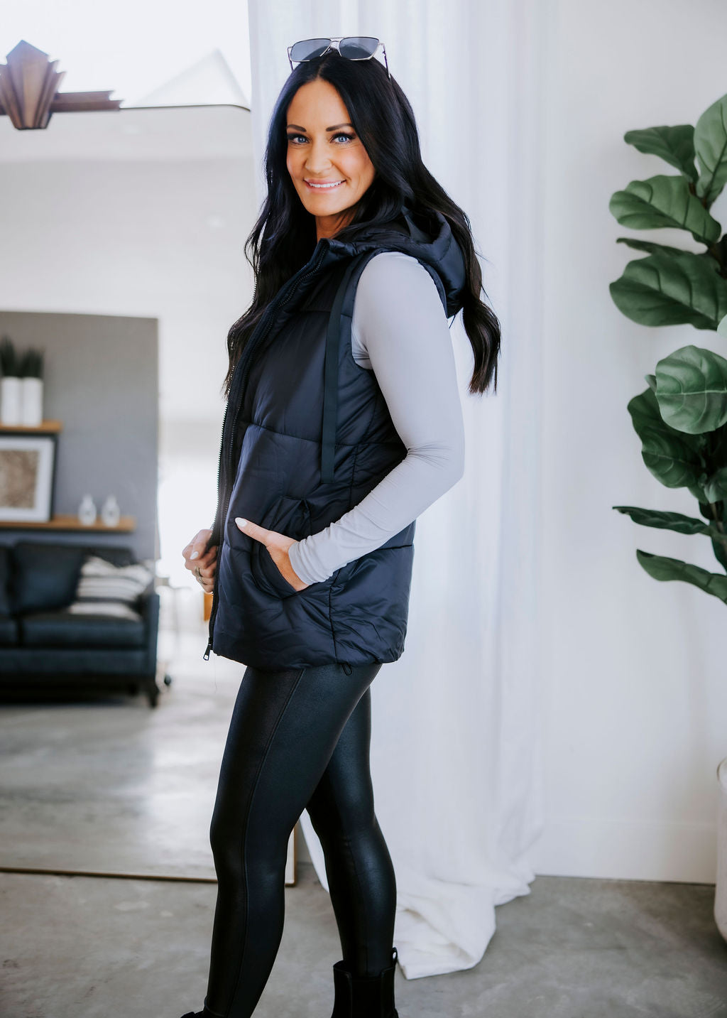 Caleb Hooded Puffer Vest