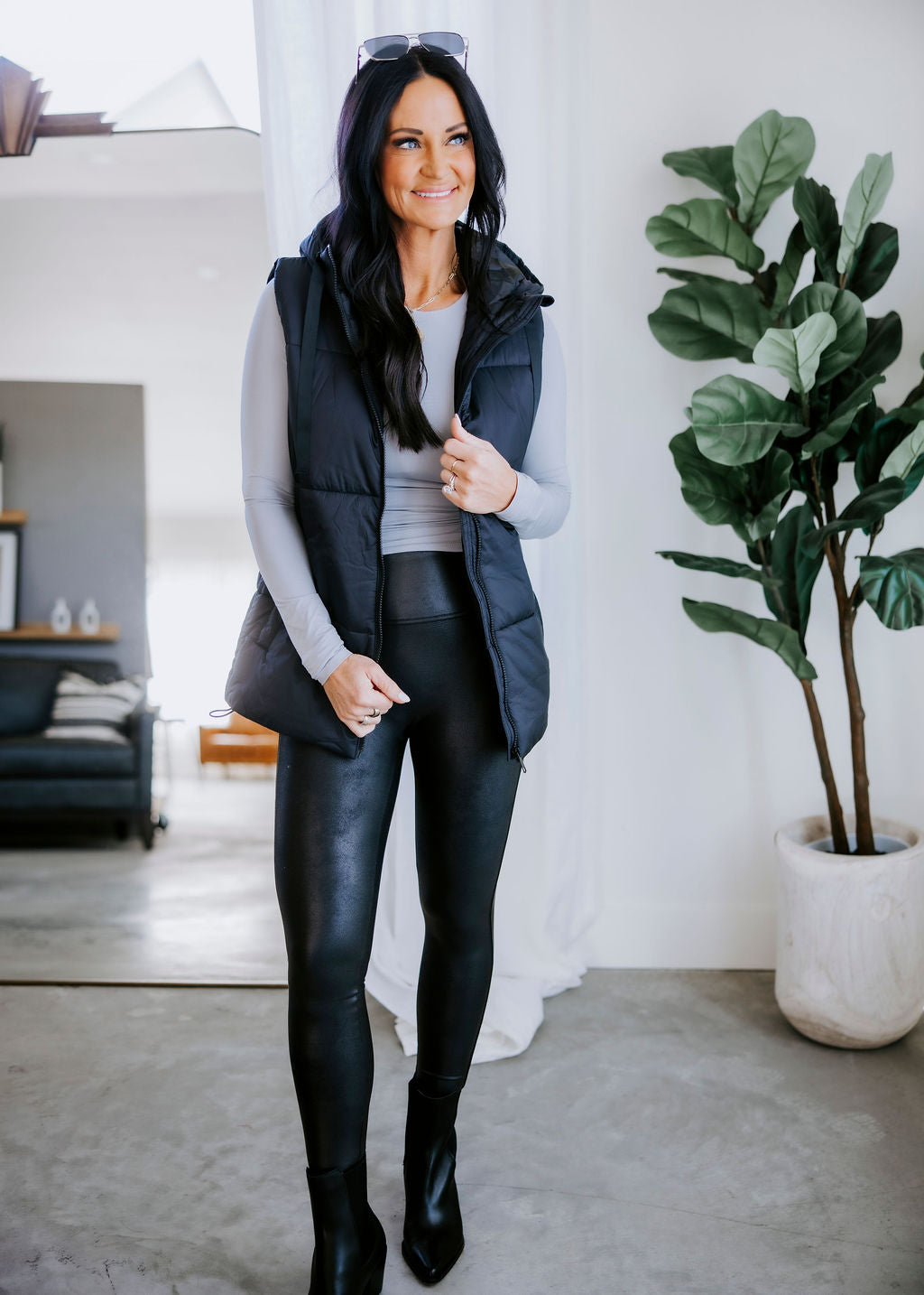 Caleb Hooded Puffer Vest