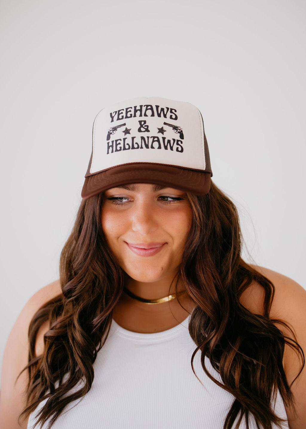 image of Yeehaws and Hellnaws Trucker Hat