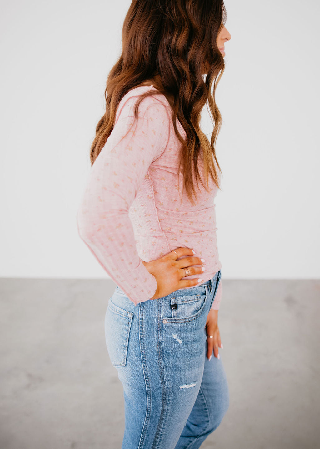 Daisy Printed Top