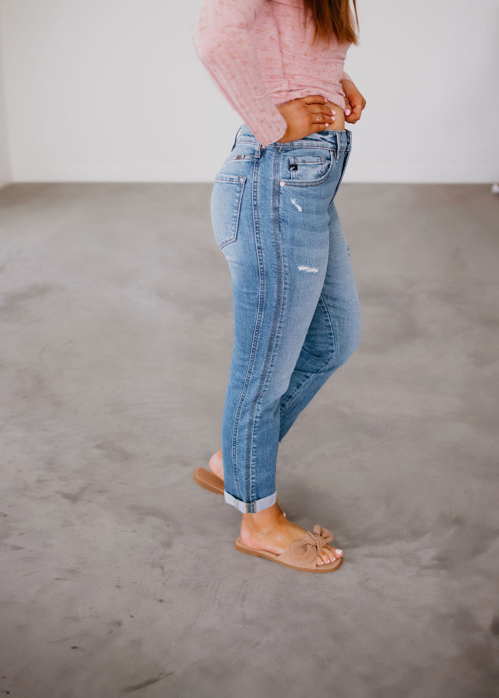 Isa KanCan Slim Boyfriend Jean