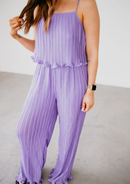 Willa Pleated Jumpsuit