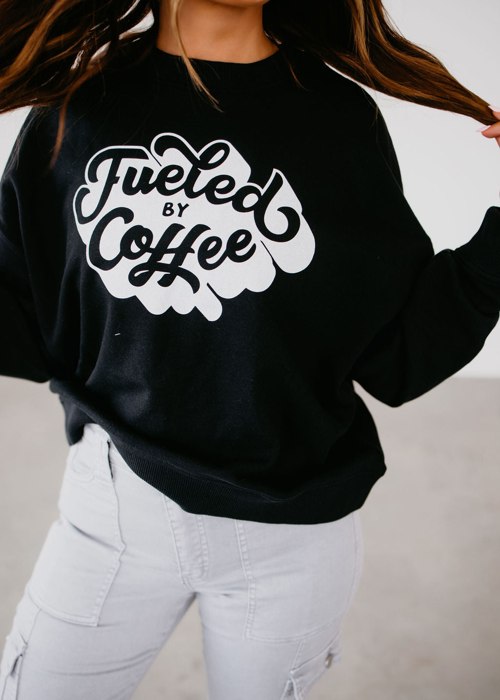 image of Fueled by Coffee Graphic Crew