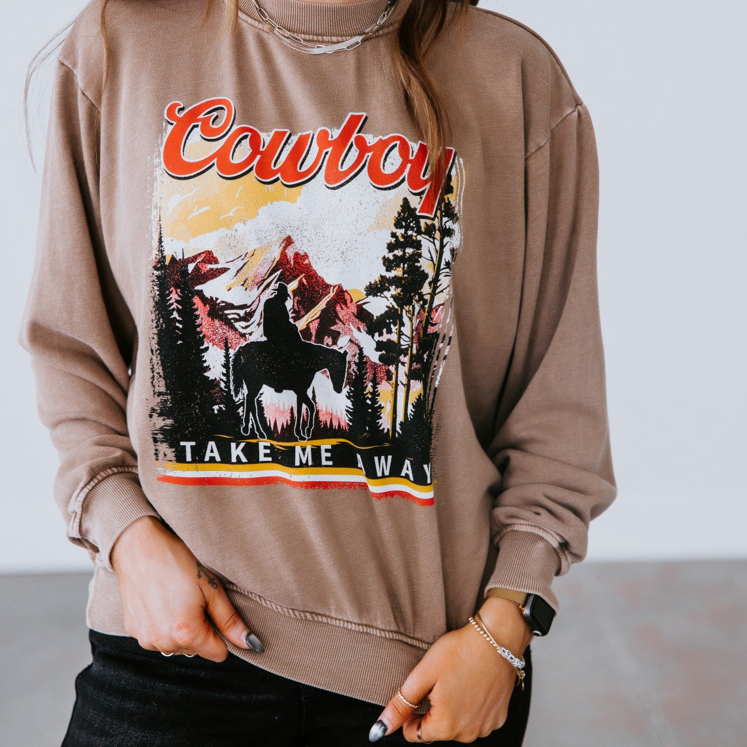 Cowboy Take Me Away Sweatshirt