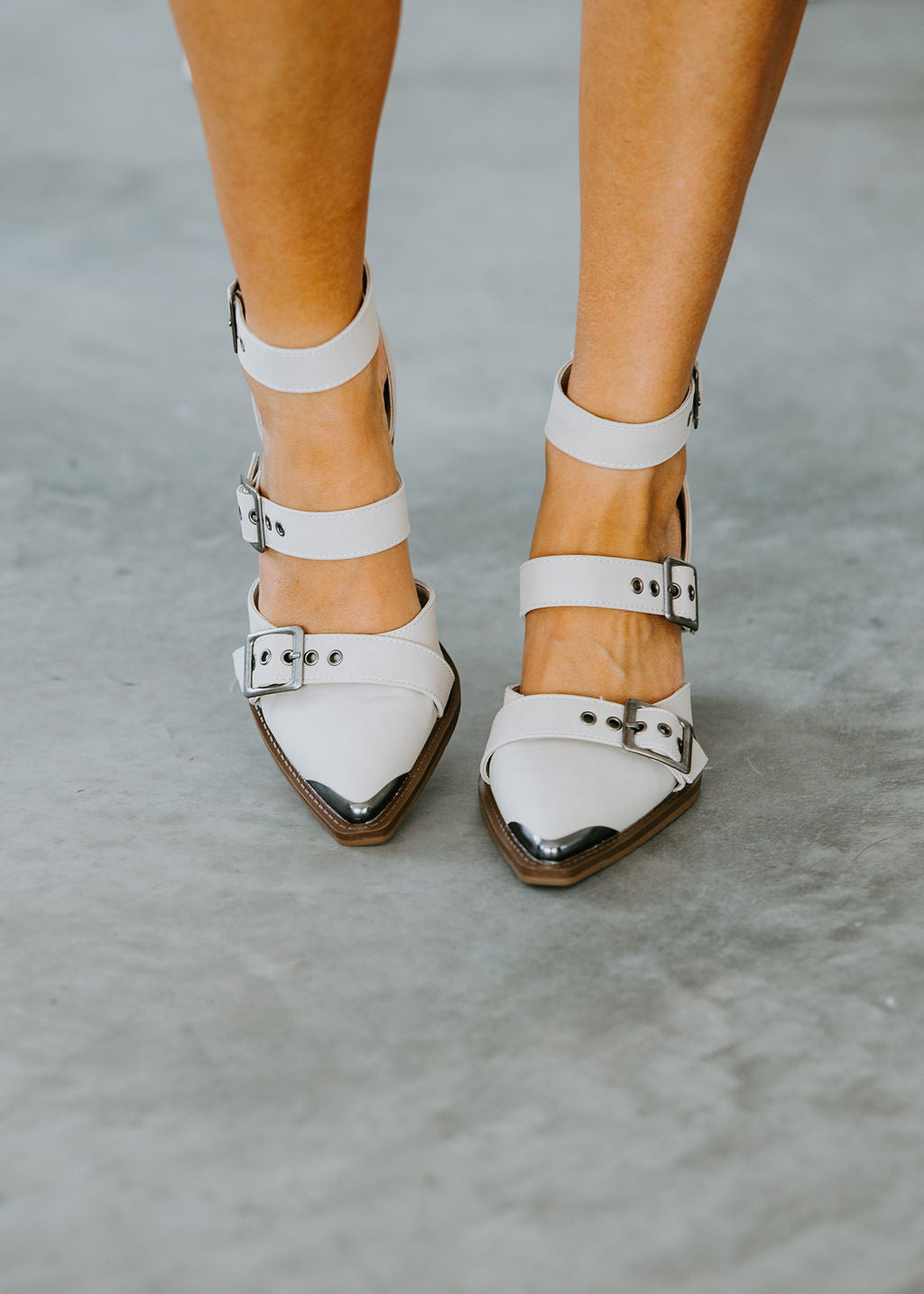 Irina Buckle Heels by Very G
