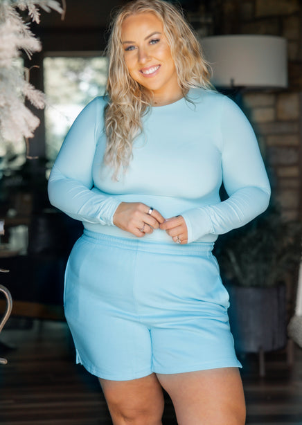 Kara Seamless Crew by Lily & Lottie product view