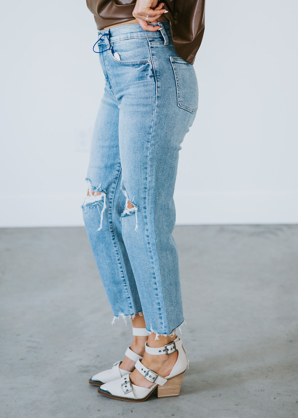 Freya Wide Leg Crop Jean