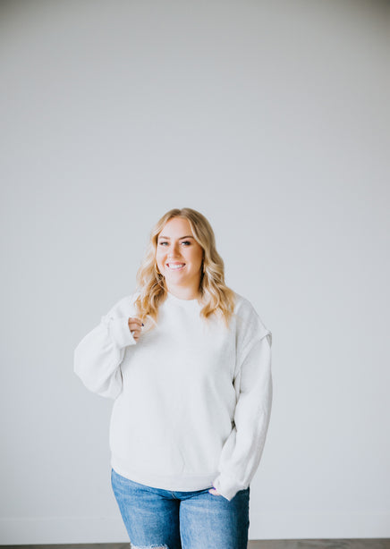 Tilly Oversized Terry Fleece Top