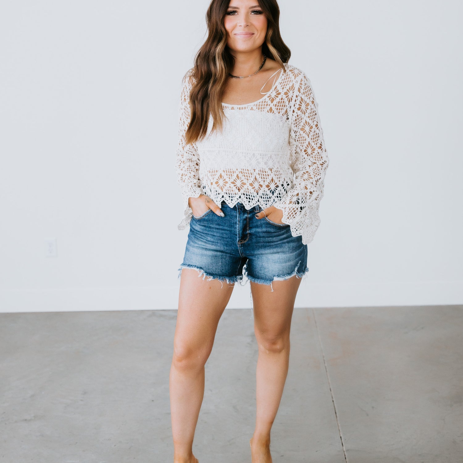 Tallie Crochet Top