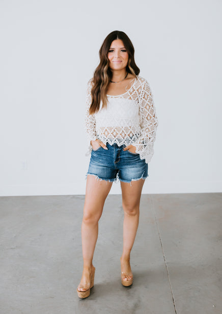 Tallie Crochet Top