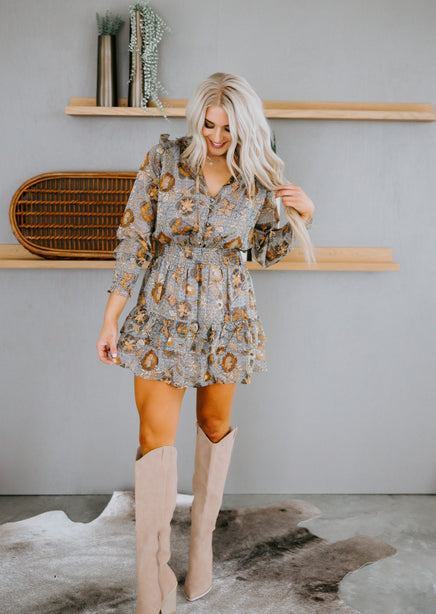 Rising Up Mini Dress