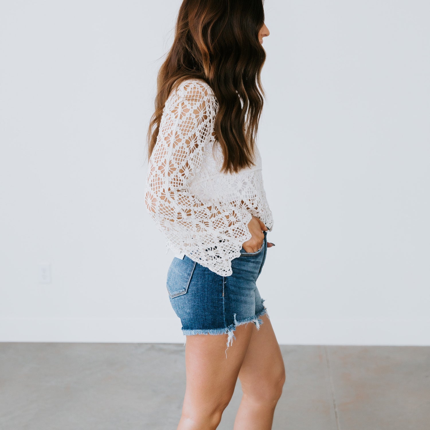 Tallie Crochet Top