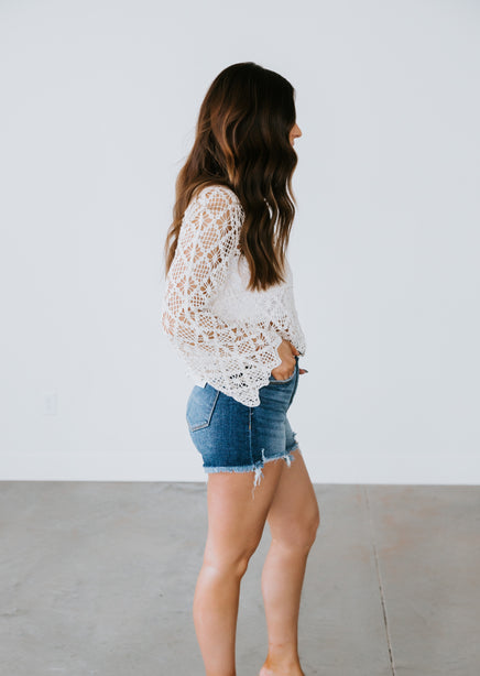 Tallie Crochet Top