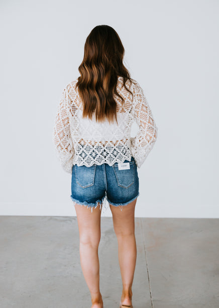 Tallie Crochet Top