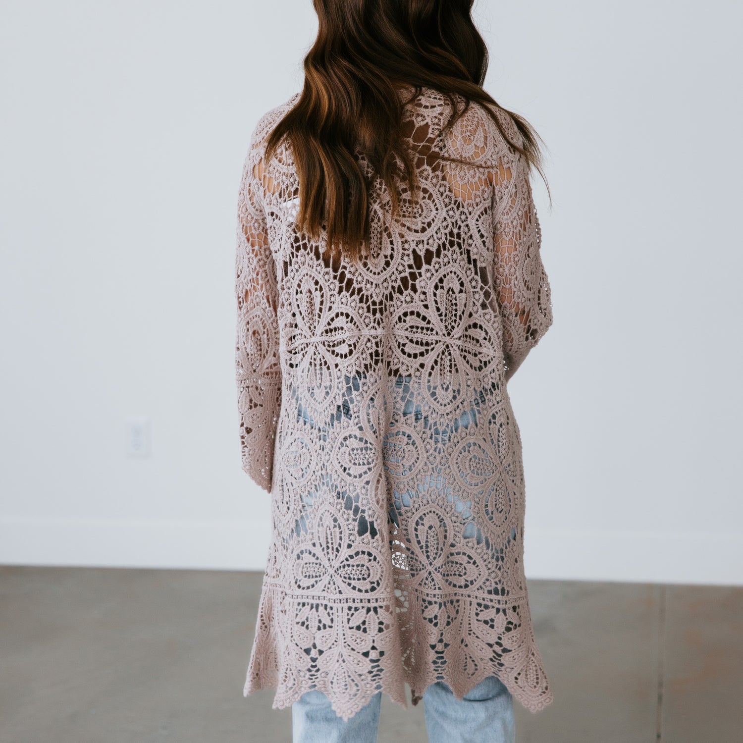 Cynda Crochet Cardigan