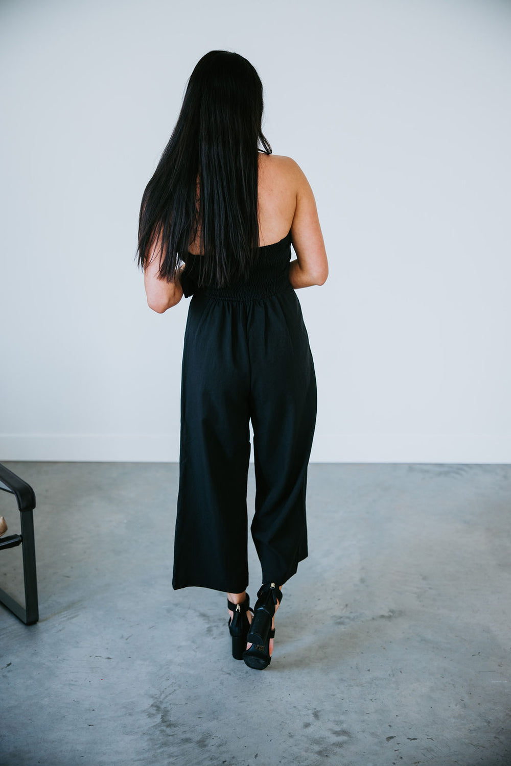 Evra Ruffle Jumpsuit