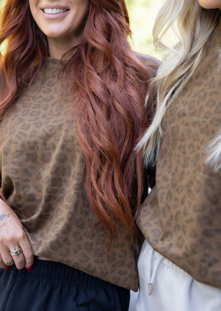 Leopard Tee by Chelsea DeBoer product view